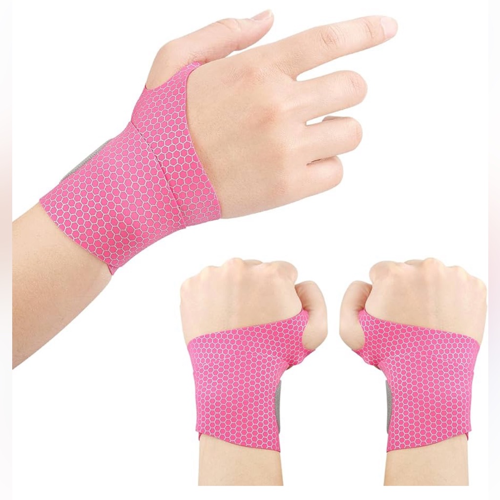 Pink Wrist Brace Support